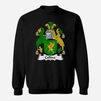 Collins Coat Of Arms - Family Crest Shirt Sweatshirt | Crazezy
