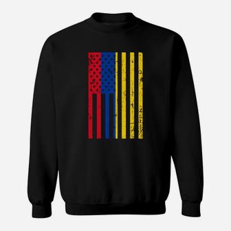 Colombia American Flag For New Us Citizen Shirt Sweatshirt - Thegiftio UK
