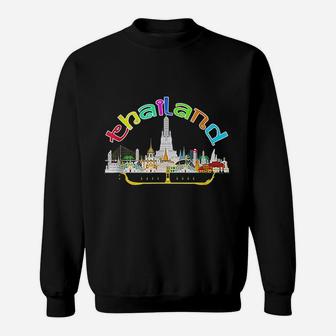 Colorful Thailand Sweatshirt | Crazezy UK