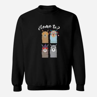 Como Te Llamas Sweatshirt | Crazezy UK