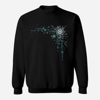 Computer Circuit Engineer Gifts Computer Nerd Sweatshirt - Thegiftio UK