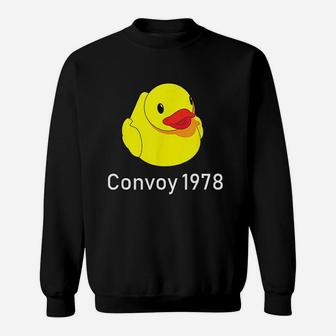 Convoy 1978 Country Music Lyrics Rubber Duck Redneck Sweatshirt - Thegiftio UK
