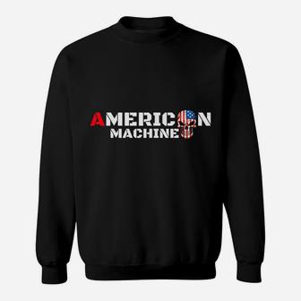 Cool American Patriot Tshirt For Men Women Military Warrior Sweatshirt | Crazezy
