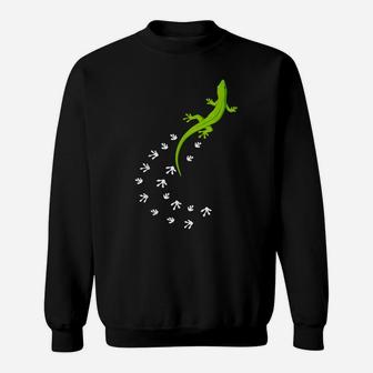 Cool Lizard Design For Men Women Gecko Pet Animal Creature Sweatshirt | Crazezy UK