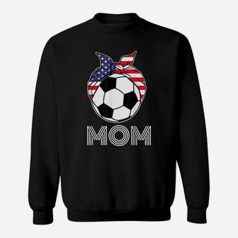 Cool Soccer Mom Jersey For Parents Of Womens Soccer Players Sweatshirt | Crazezy