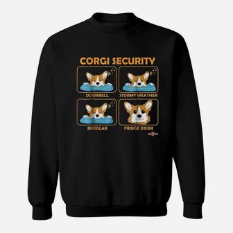 Corgi Corgi Security Funny Corgi Gift Sweatshirt | Crazezy DE