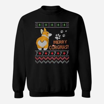 Corgi Ugly Christmas Sweatshirt Funny Dog Gift For Christmas Sweatshirt | Crazezy AU