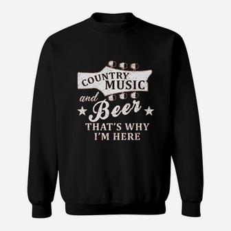 Country Music Beer Summer Sweatshirt | Crazezy