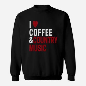 Country Music Lover Gifts I Love Country Music Sweatshirt | Crazezy UK