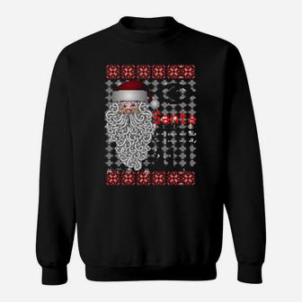 Creepy Santa Claus Sweatshirt - Monsterry AU
