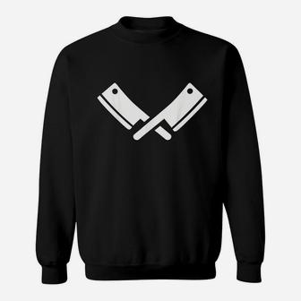Crossed Butcher Sweatshirt | Crazezy AU