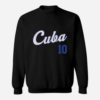 Cuba Baseball Sweatshirt | Crazezy UK