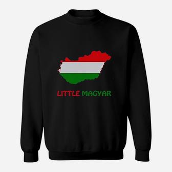 Custom Little Hungarian Boy Girl Clothes Sweatshirt - Thegiftio UK
