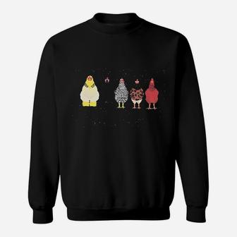 Cute Chicken Farm Boy Girl Clothes Sweatshirt | Crazezy