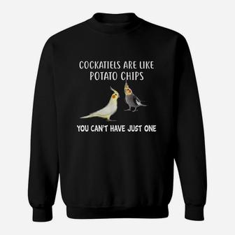 Cute Cockatiel Cant Have One Sweatshirt | Crazezy