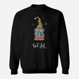 Cute Merry Christmas Swedish God Jul Tomte Gnome Sweatshirt | Crazezy AU