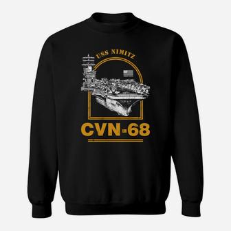 Cvn-68 Uss Nimitz Sweatshirt | Crazezy DE