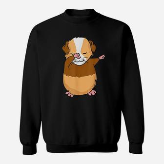 Dabbing Guinea Pig Funny Dab Gift Sweatshirt - Thegiftio UK