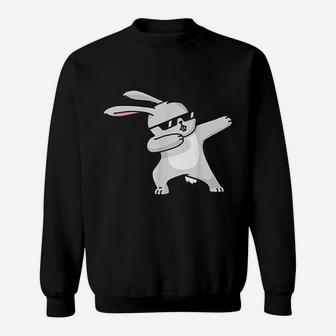 Dabbing Rabbit Sweatshirt | Crazezy