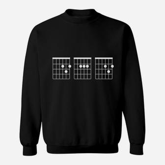 Dad Guitar Chords Sweatshirt - Thegiftio