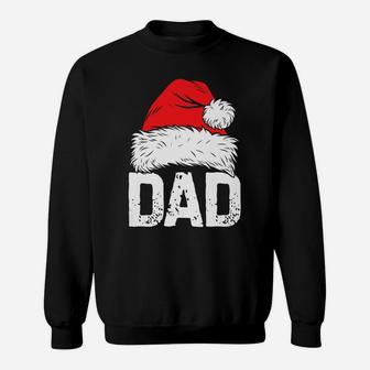 Dad Santa Christmas Family Matching Pajamas Papa Xmas Gifts Sweatshirt | Crazezy DE