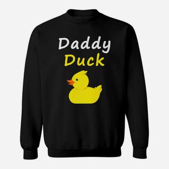 Daddy Duck Rubber Duck Dad Sweatshirt | Crazezy AU