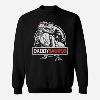 Daddysaurus T Shirt Fathers Day Gifts T Rex Daddy Saurus Men Sweatshirt | Crazezy AU