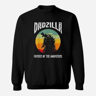 Dadzilla Father Of The Monsters Sweatshirt | Crazezy AU