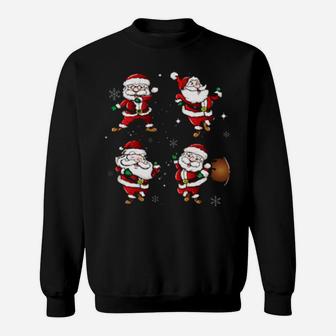 Dancing Santa Claus Dance Challenge All Santa Dance Styles Sweatshirt - Monsterry DE