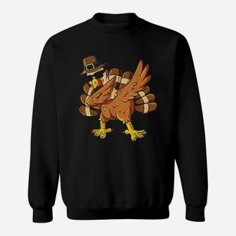 Day Dabbing Turkey Sweatshirt | Crazezy
