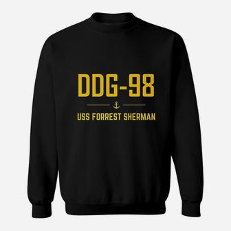 Ddg 98 Uss Forrest Sherman Sweatshirt | Crazezy DE