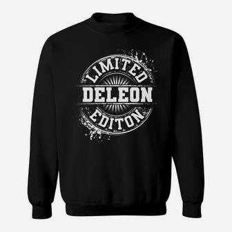 Deleon Funny Surname Family Tree Birthday Reunion Gift Idea Sweatshirt | Crazezy AU