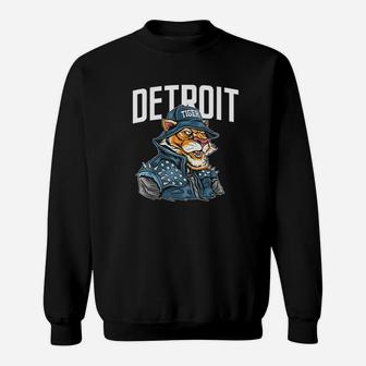 Detroit Rock City Tiger Sweatshirt - Thegiftio UK
