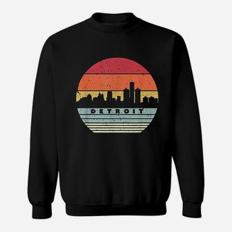Detroit Skyline Sweatshirt - Thegiftio UK