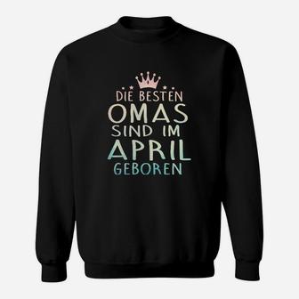 Die Bester Mutter Sind Im April Georen Sweatshirt - Seseable