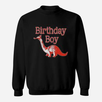 Dinosaur Birthday Boy Sweatshirt | Crazezy DE