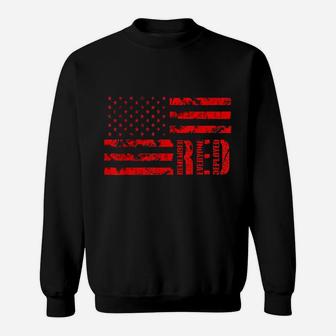 Distressed Red Friday Remember Everyone Deployed Sweatshirt | Crazezy CA