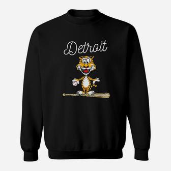 Distressed Tiger Mascot Sweatshirt - Thegiftio UK