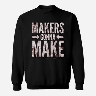 Diy Makerspace Builder Inventor Creative Sweatshirt - Thegiftio UK