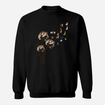 Dogs Dandelion Flower Funny Animal Lovers Tees For Men Women Sweatshirt | Crazezy AU