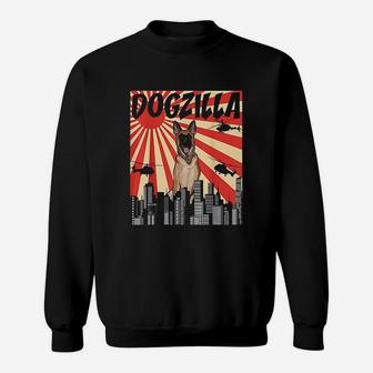 Dogzilla Belgian Malinoi Sweatshirt | Crazezy AU