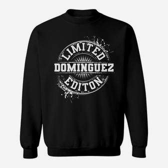Dominguez Funny Surname Family Tree Birthday Reunion Gift Sweatshirt | Crazezy DE