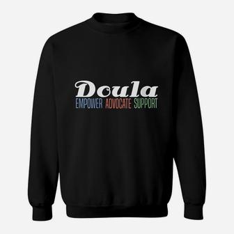 Doula Midwife Birthing Sweatshirt | Crazezy UK