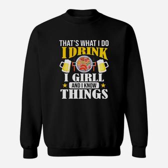 Drink Beer And Bbq Grill Pitmaster – Bbq Grilling Party Shirt Sweatshirt - Thegiftio UK