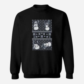 Drunk Snowmen Sweatshirt | Crazezy DE