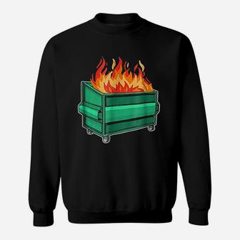 Dumpster Fire Sweatshirt | Crazezy