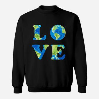 Earth Day Kids Women Men Environment Boys Girls Sweatshirt | Crazezy AU