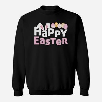 Easter Bunny For Boys Kids Girls Happy Easter Egg Hunt Sweatshirt - Thegiftio UK