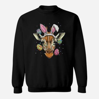 Easter Bunny Giraffe Sweatshirt | Crazezy