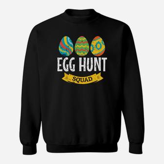 Easter Egg Hun Toddler Squad Tee For Egg Hunt Basket Sweatshirt - Thegiftio UK